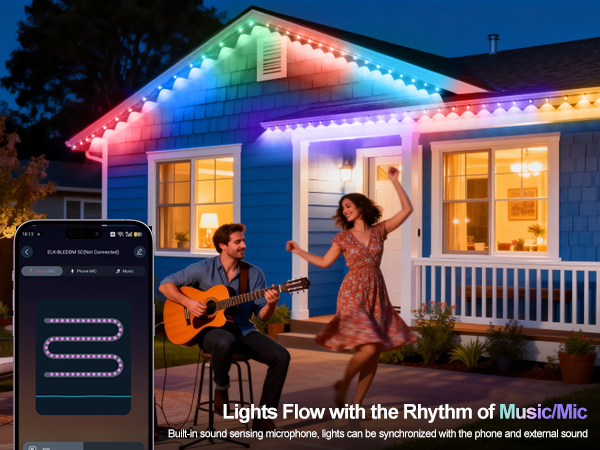 Lights Flow with Music
