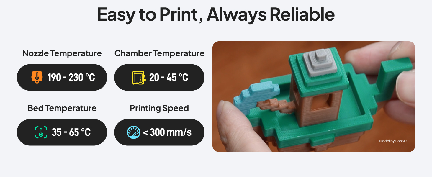 Easy to Print, Always Reliable