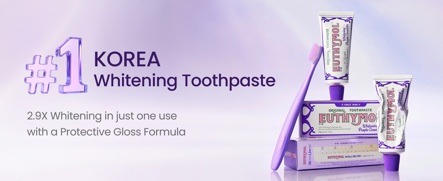 #1 Korea Whitening Toothpaste