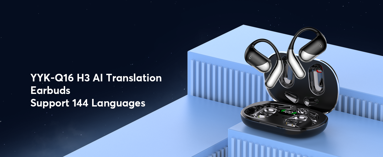Al TranslationEarbudsSupport 144 Languages
