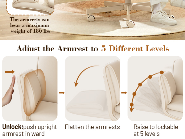 Cross Legged Desk Chair