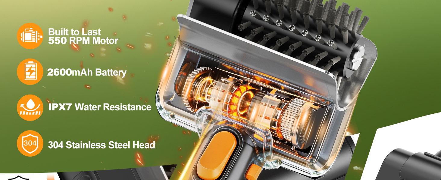 electric bbq grill brush