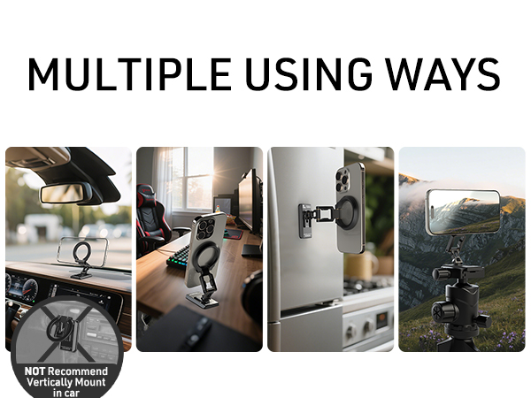 Multifunctional phone stand magnetic