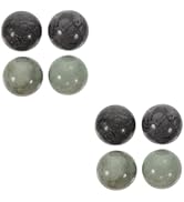 Hemoton 4 Sets Marble Baoding Balls Hand Exercise Ball Chinese Stress Ball for Adult Chinese Medi...