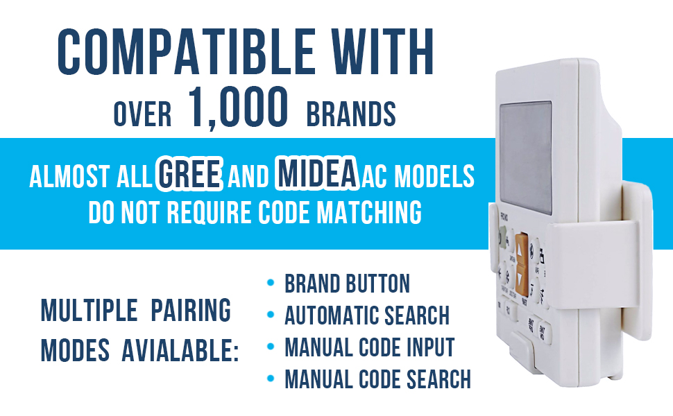 HQRP ac remote control