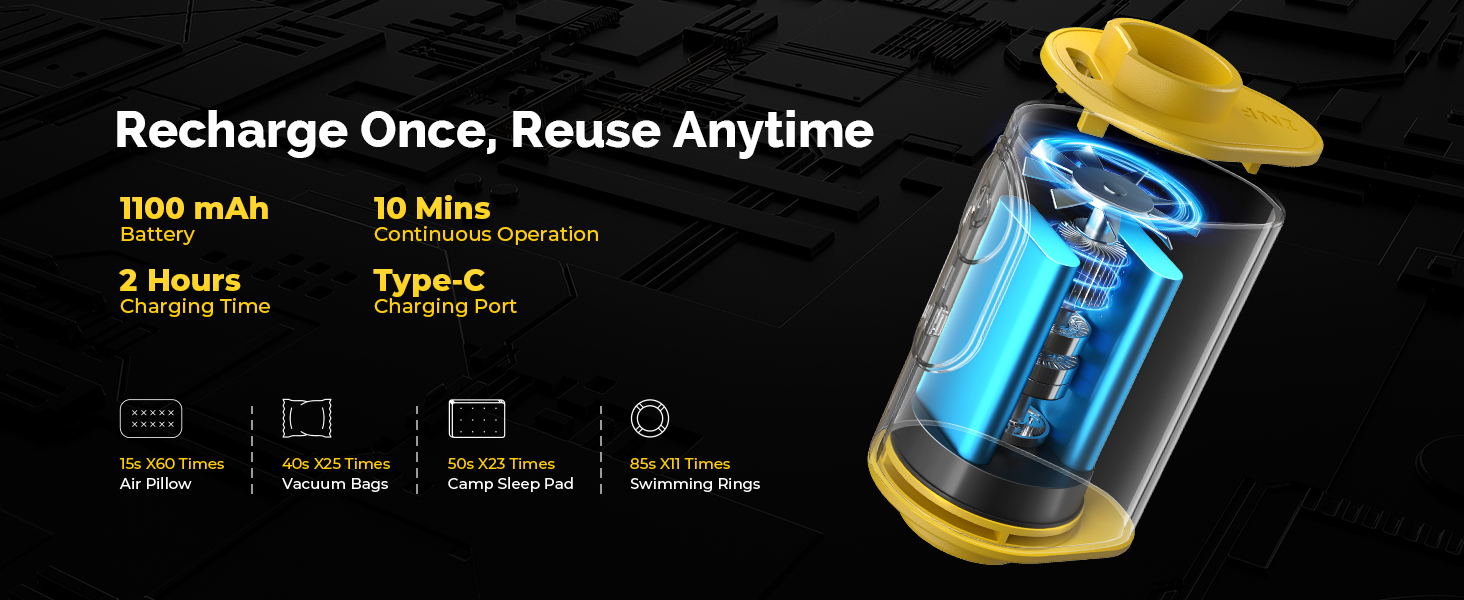 Air Pump for Inflatables