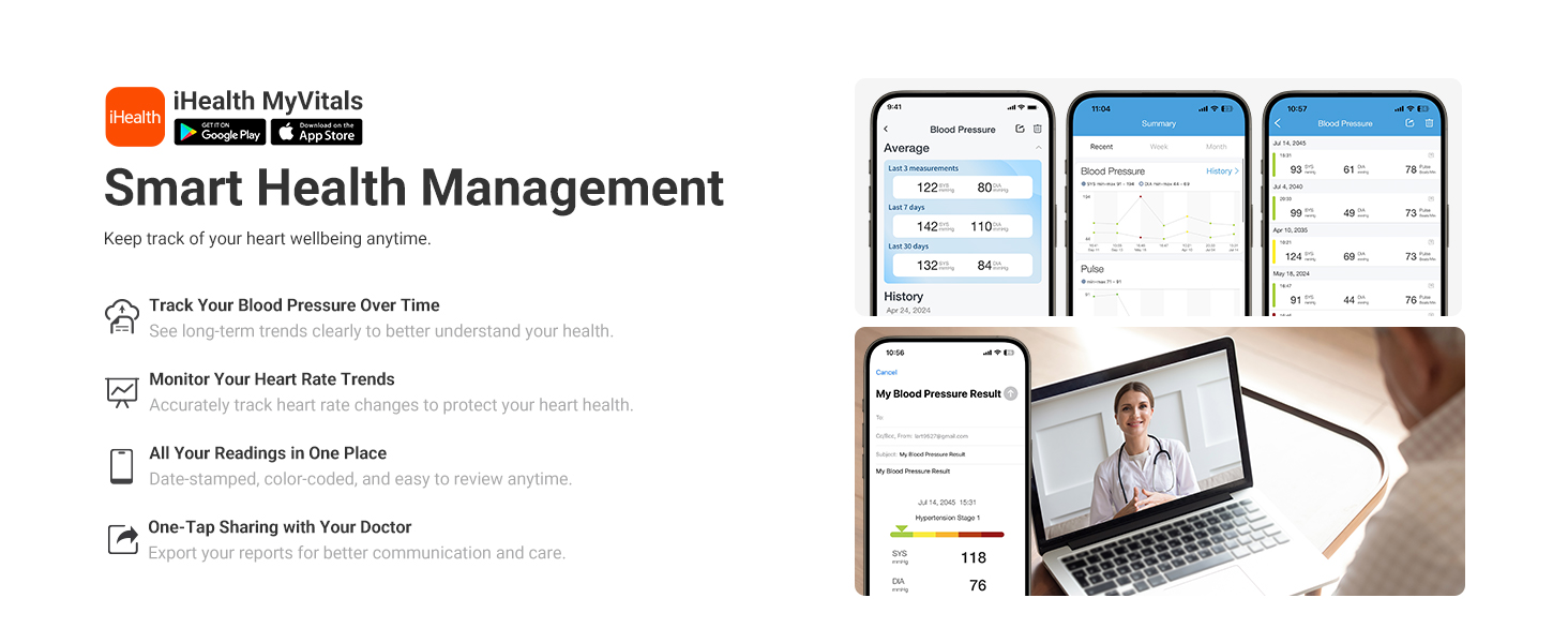 iHealth - App-Enabled for iOS &amp;amp; Android
