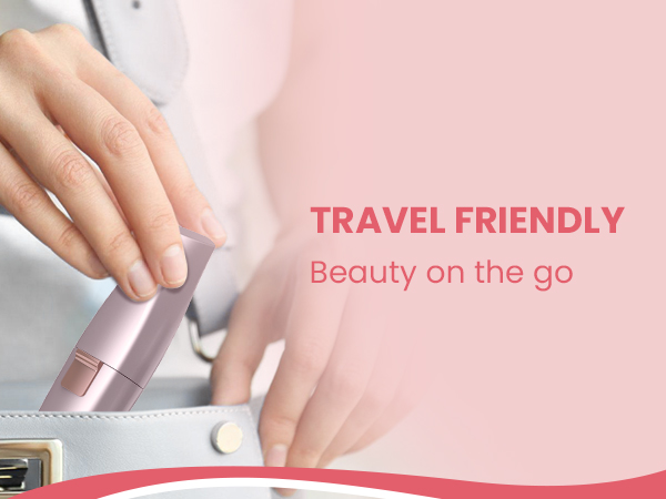A6 PORTABLE womens facial hair remover