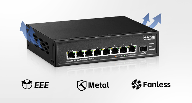 8-Port 2.5G PoE Switch