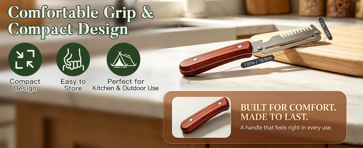 Comfortable Grip &amp;amp; Compact Design
