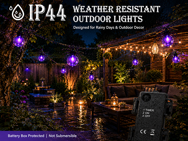 IP44 Waterproof
