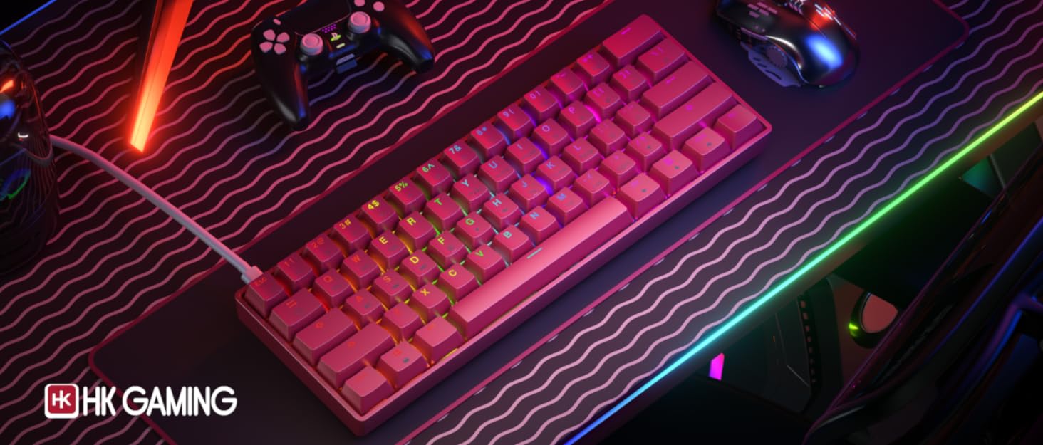 HK GAMING brandstore header mechanical keyboard gk61 v3 he