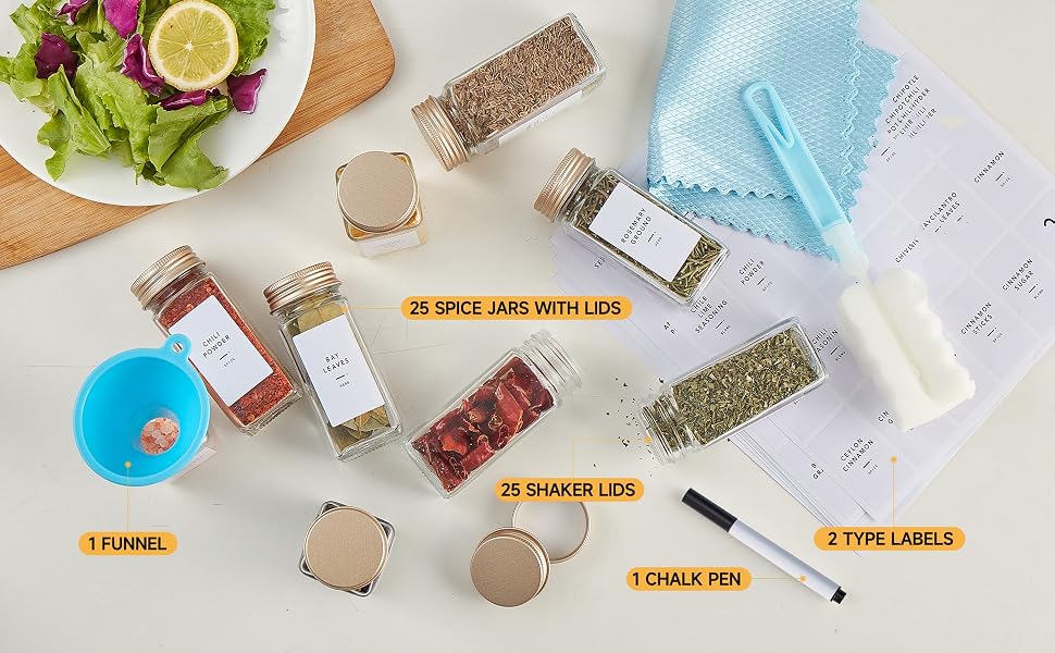 spice jars