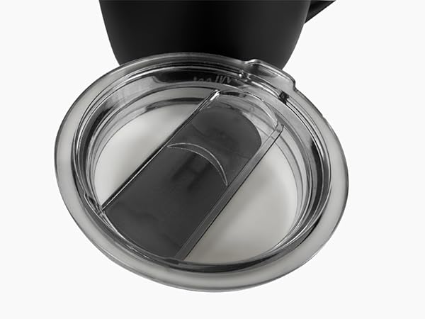 min Ya Temperature Control Smart Mug Splash-proof with open mouth cup lid