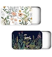 Gerkia 2Pack Travel Floss Picks Case, Refillable Portable Floss Pick Holder and Dispenser, Small ...