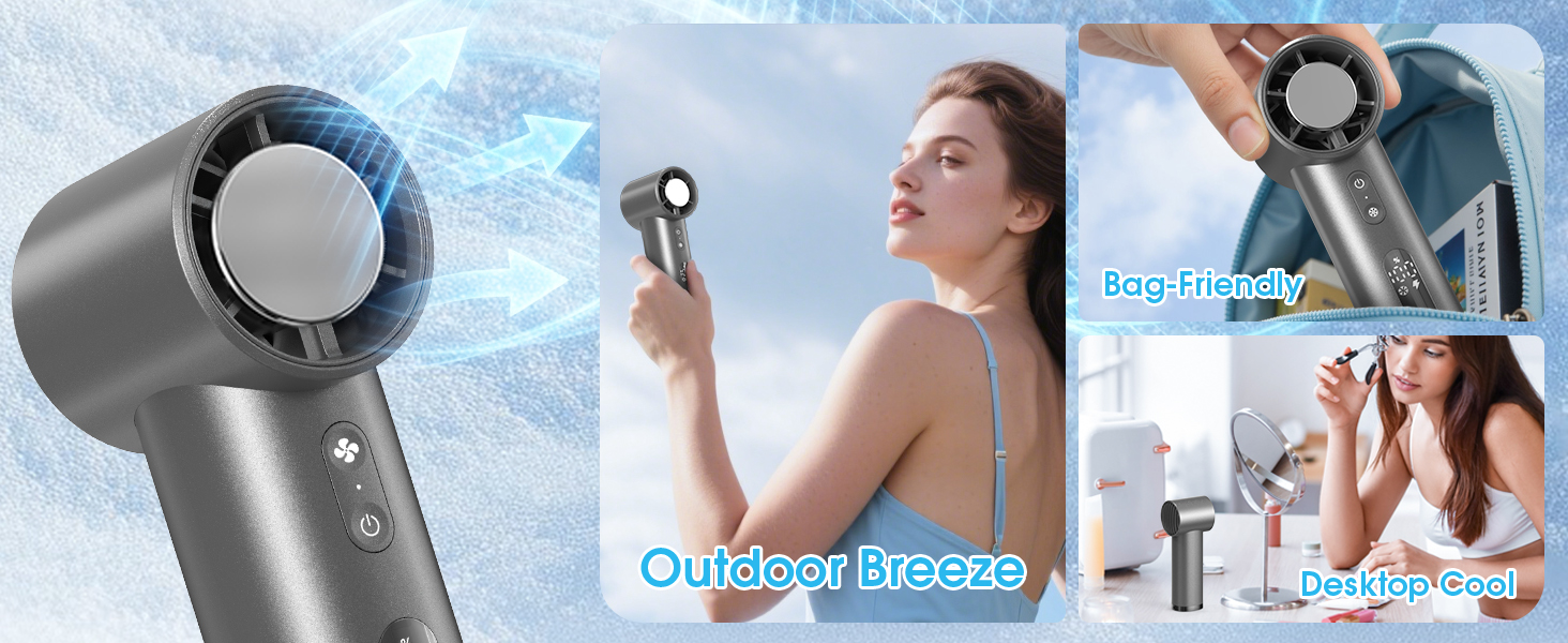 portable fan rechargeable