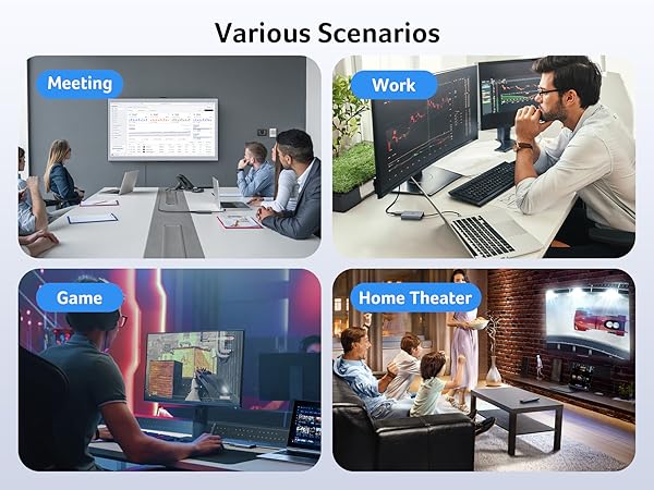 usb c to dual hdmi adapter