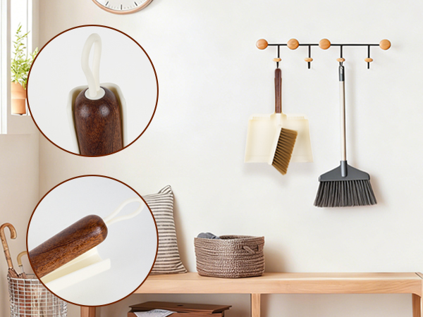 hand broom brush and pan