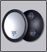 MIRRORVANA Super Zoom 30X 20X Magnifying Mirror Set for Makeup - Ultra Precise, Strong Suction