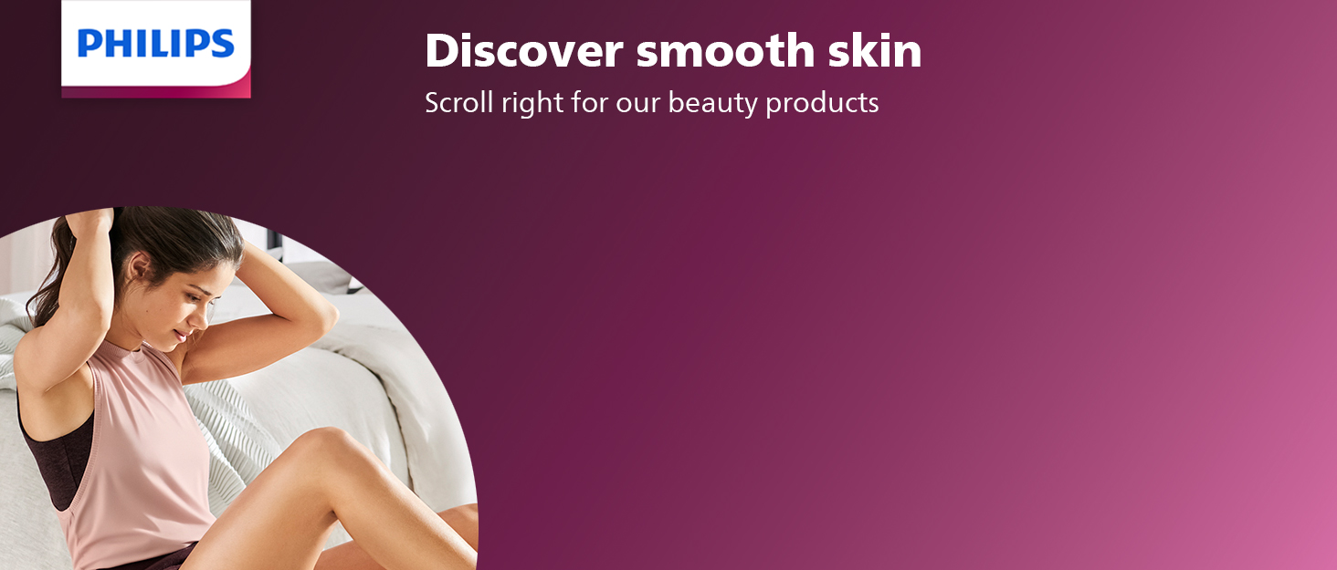 Philips Beauty helps you discover smooth skin