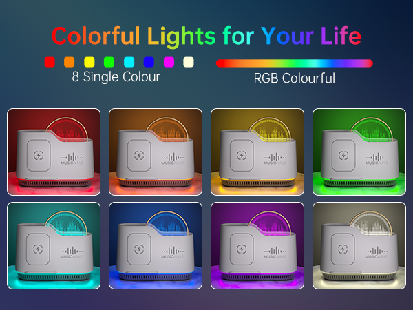 night lights bluetooth speaker