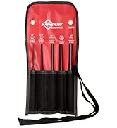 Mayhew Pro 62065 5Piece Pin Punch Set with Extra Long Pin Lengths