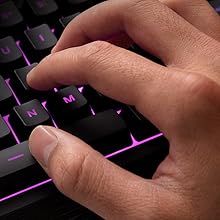 Quiet, responsive keys with anti-ghosting functionality