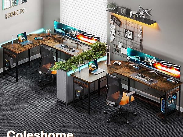 l shaped desk