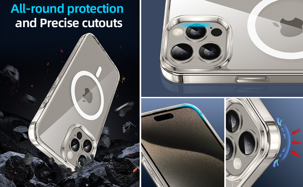 17 pro case clear
