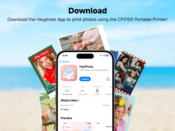 Portable Photo Printer