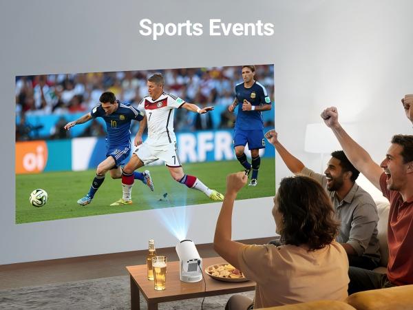 Mini Projector with WiFi and Bluetooth