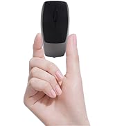 Bluetooth Mouse Rechargeable Portable Mini Computer Mice with TF Card Reader 3 Adjustable DPI Opt...