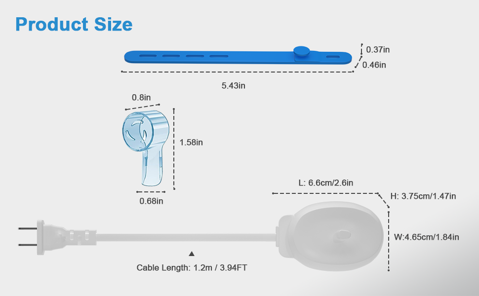 Charger kits for Oral B electric toothbrush