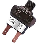 mankk Air Pressure Switch 120-150 PSI Thread 1/8"NPT 24V 12V DC Air Compressor Pressure Switch Fo...