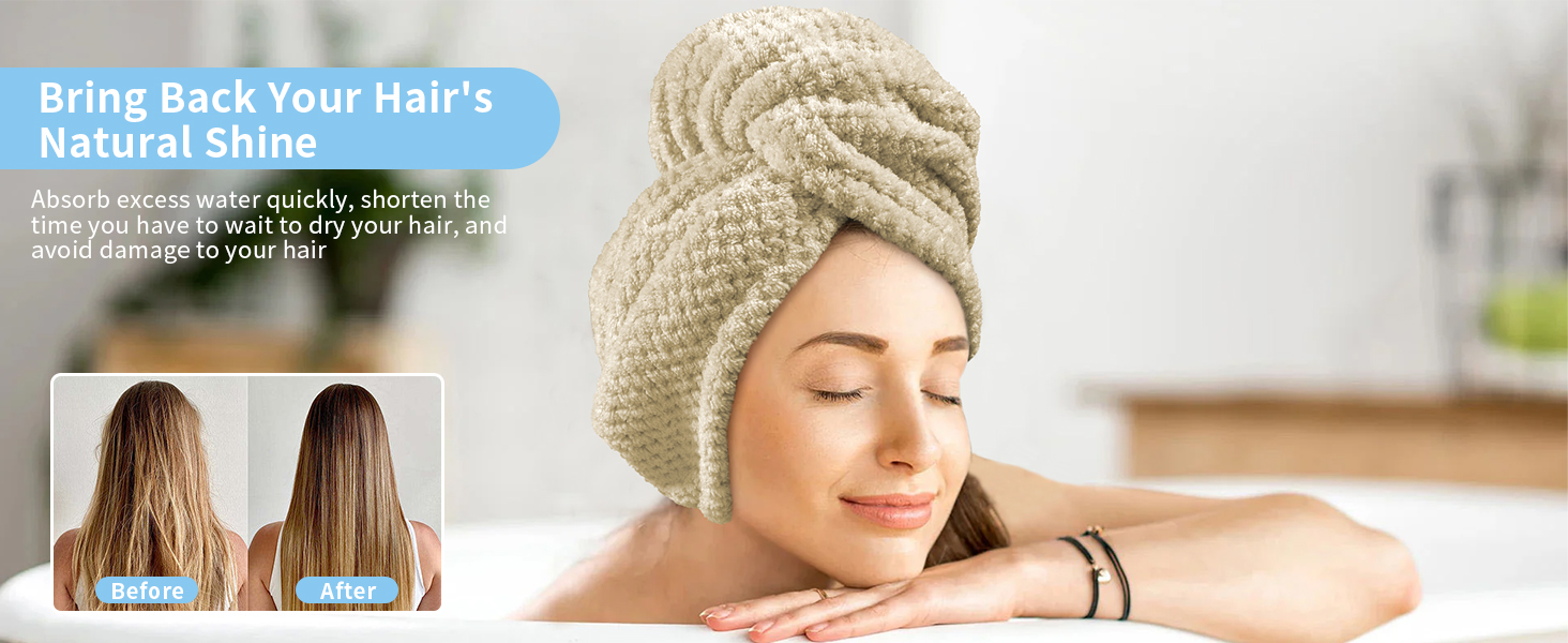 Microfiber Towel For Hair