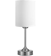 Touch Control Cordlss Table Lamp, USB-C Rechargeable Lamp with Stepless Dimming, 4000mAh Battery ...
