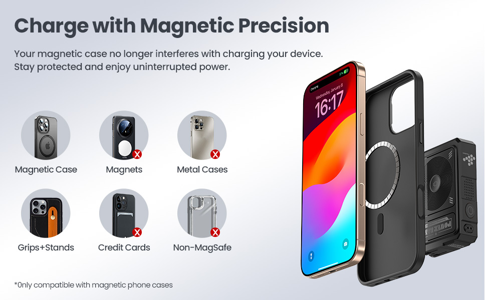 3-in-1 Magnetic Power Bank