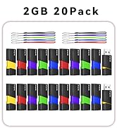 2GB Flash Drive Bulk 20 Pack Thumb Drives