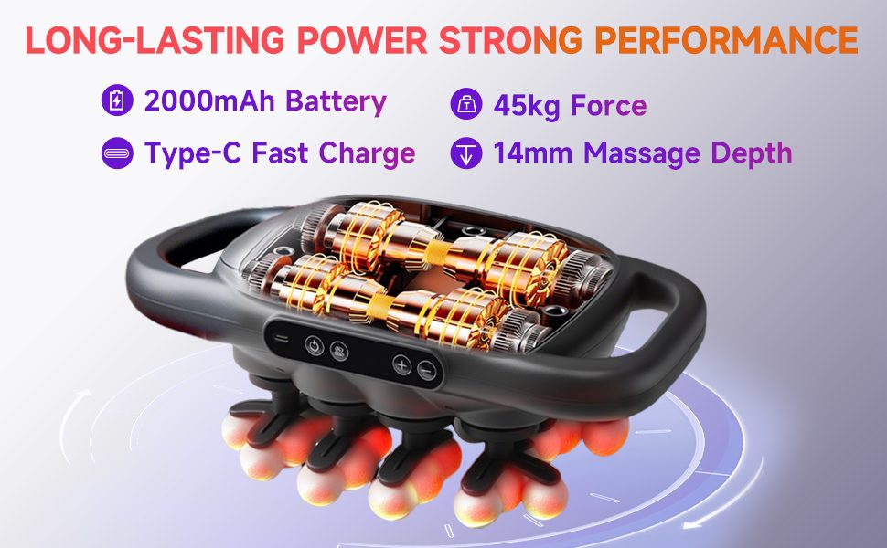 28-Heads Massage Gun Set