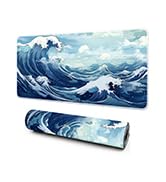 eulps Gaming Mouse Pad, Large Mouse Pad for Desk, Desk Mat Extended Mousepad, with Non-Slip Rubbe...