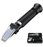 Professional Salinity Refractometer,Salinity Tester, Salt Tester for Saltwater Pool, for Saltwate...