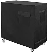Cooler Cart Cover Black, Luxiv Waterproof Rolling Cooler Cover 34L x 20W x 32H inches 80 Quart Ro...