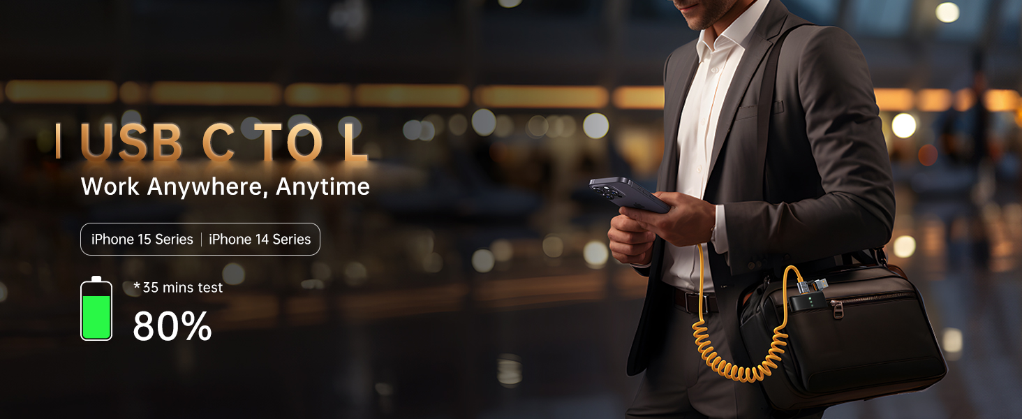 coiled usb a to lightning cable