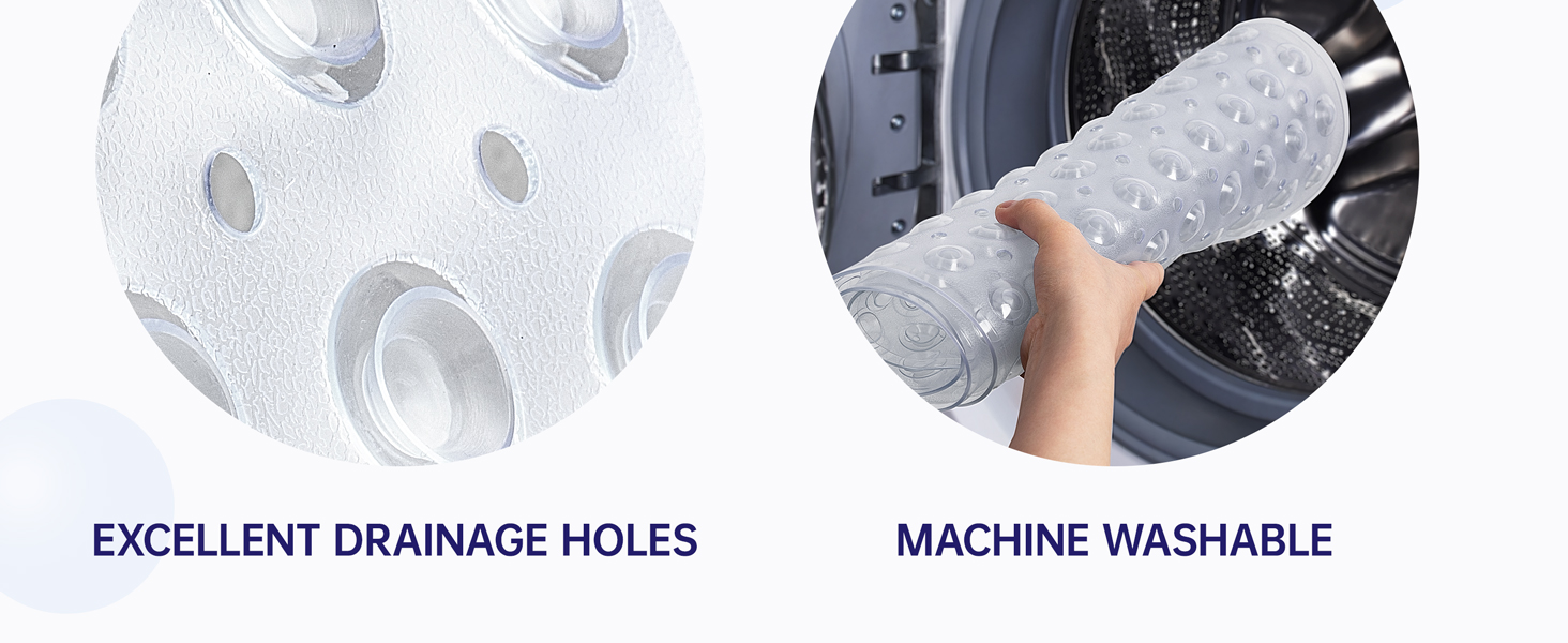 shower safety bath bathtub mat tub bath plastic extra large suction cup soft resistant