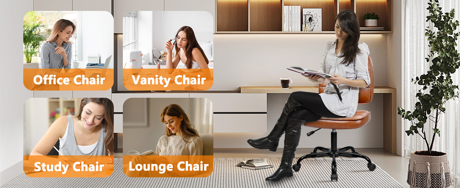 office chair without armrests