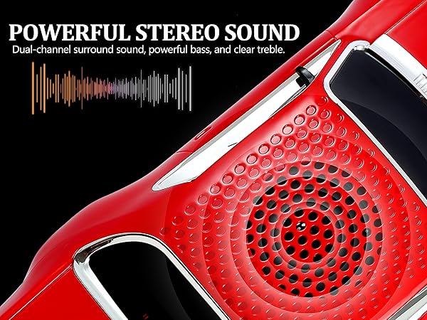 Powerful Stereo Sound