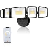 Onforu 120W Smart Flood Light Outdoor, 12000LM LED Security Light APP Control, WiFi Alexa Flood L...