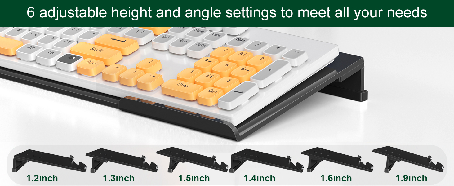 black keyboard riser