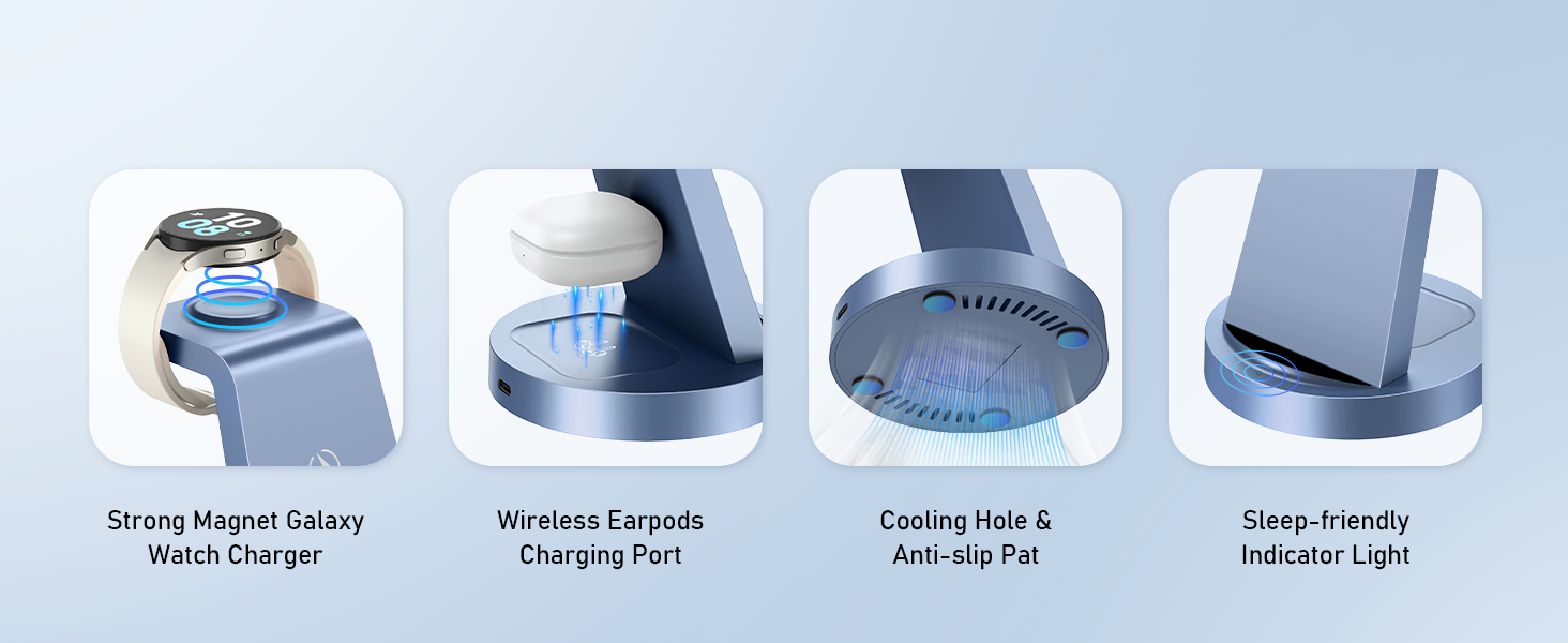details of samsung charger station