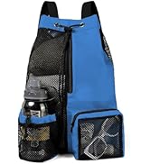 BeeGreen Drawstring Backpack Sports Bags Gym Gear Backpack for Men Women Swim Bags for Swimmers P...